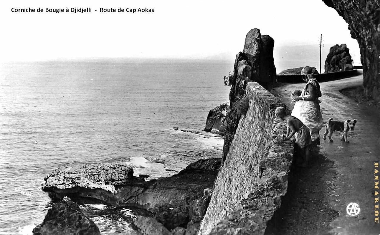 Bougie a Djidjelli - Corniche - Route de Cap Aokas.jpg